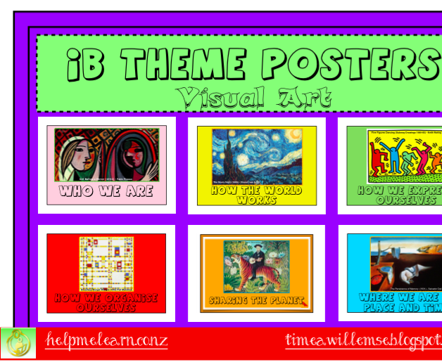 Classroom Displays Transdisciplinary Themes Posters Ib Pyp 