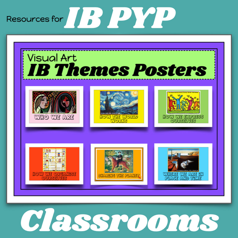 Ib Pyp The Transdisciplinary Themes Posters Art Theme 